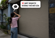 Mất remote cửa cuốn và cách xử lý an toàn tại Lâm Đồng