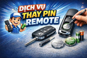 Thay Pin Remote Nhanh – An Toàn – Đúng Chuẩn | Tại Lâm Đồng