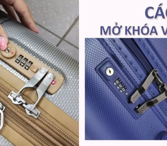 Cách Mở Khóa Vali 3 Số Khi Quên Mã, Không Mở Được